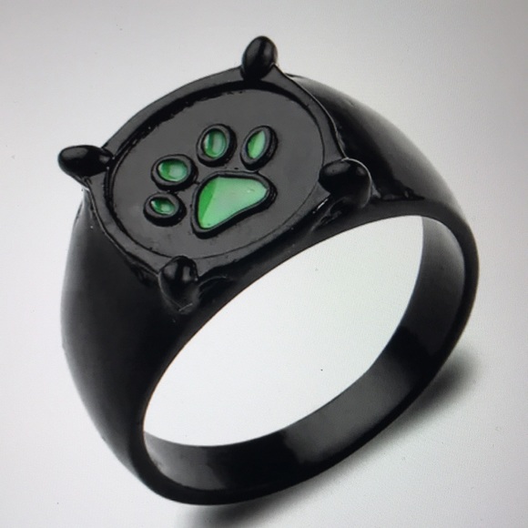 Black Cat or Dog Green Claw Foot. NWT - Picture 2 of 5